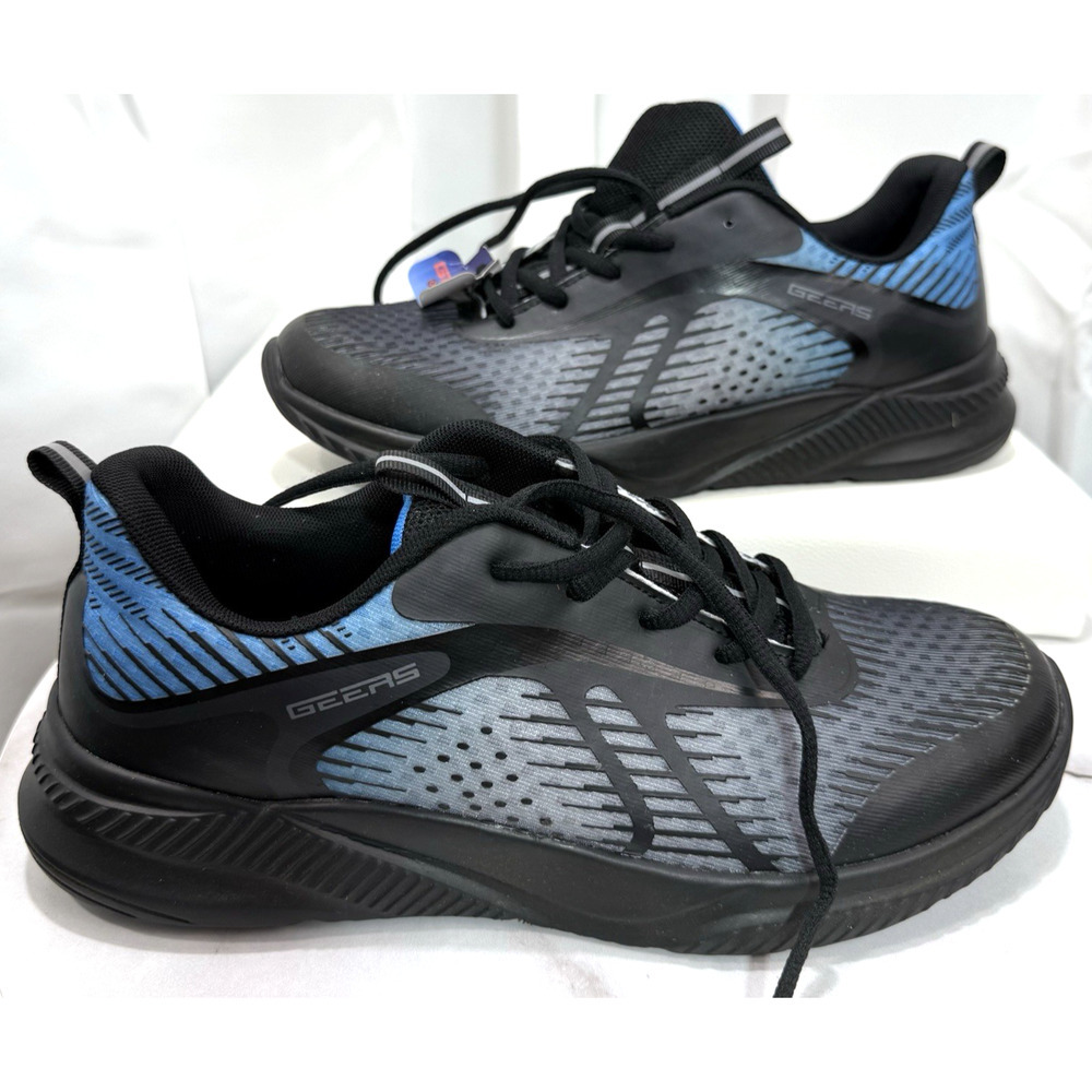 Geers Black/Gray/Blue lightweight TRAINER ALL TERRAIN STORM TOE Men’s Size 9